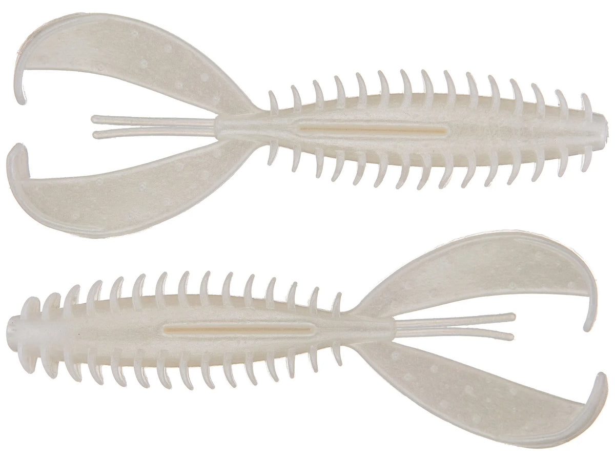 Zoom Z-Craw 3.5" Jr soft plastic craw in White Pearl