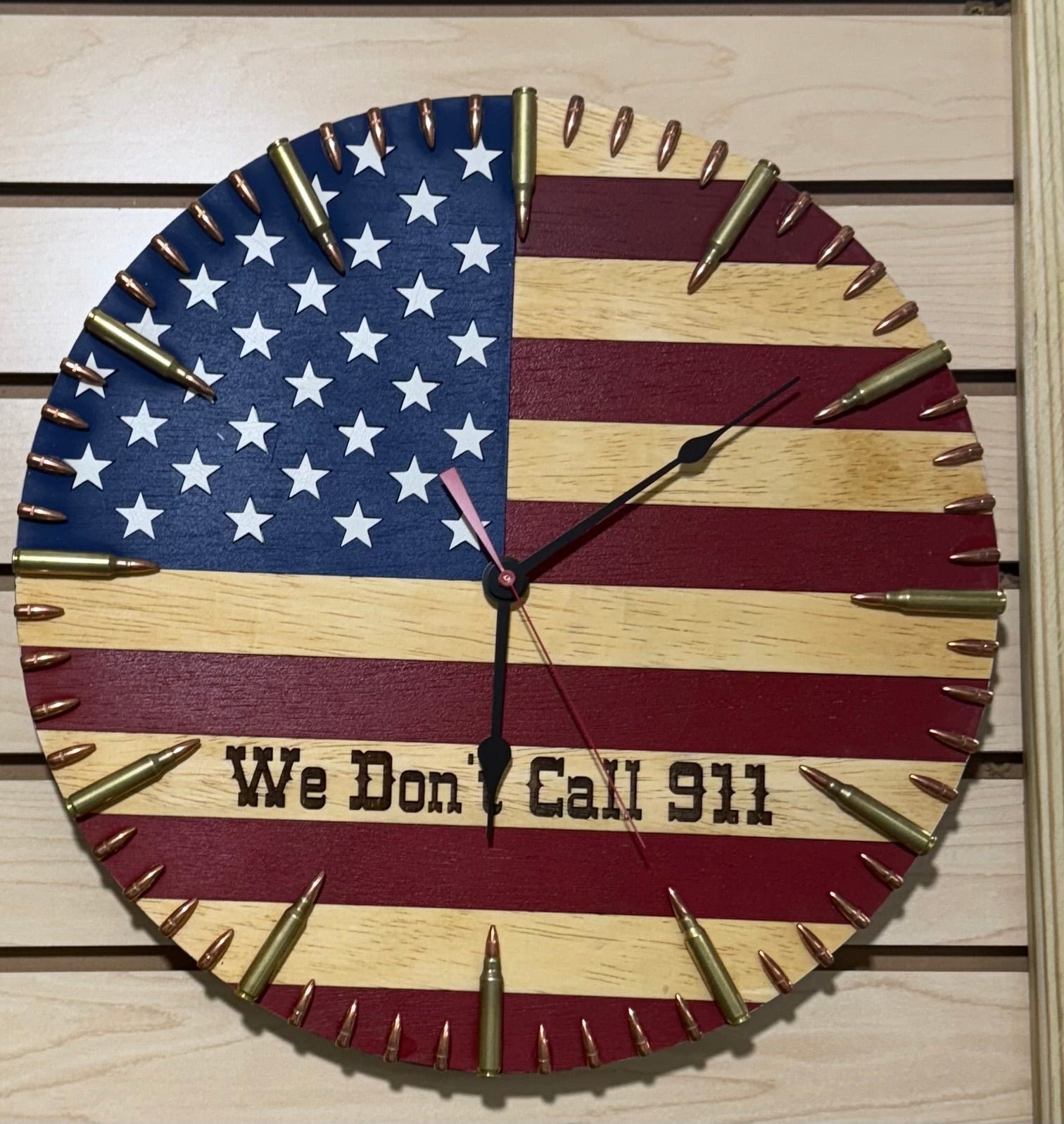 Rifle Clock We Don't Call 911