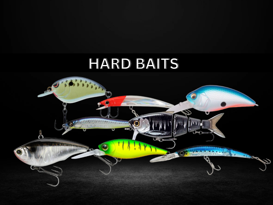 HARD BAITS COLLECTION PHOTO - HARD BAITS INCLUDE CRANKBAITS AND JERKBAITS 