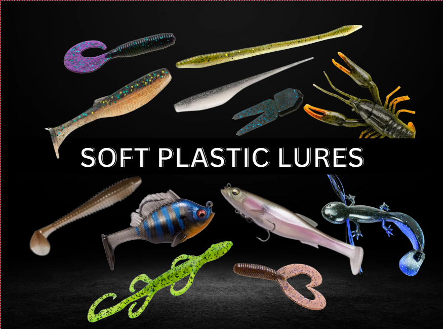 SOFT PLASTIC LURES COLLECTION COVER PHOTO