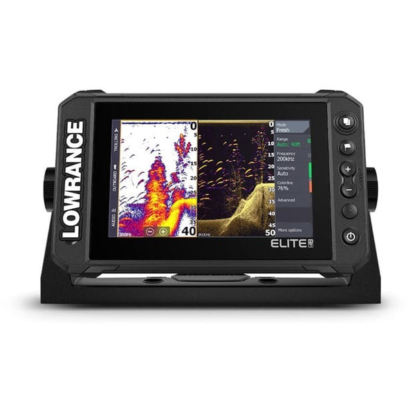Lowrance Elite FS 7 fishfinder chartplotter with Active Imaging transducer
