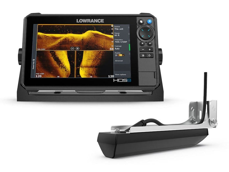 Lowrance HDS PRO 9 fishfinder chartplotter 9-inch with Active Imaging HD transducer