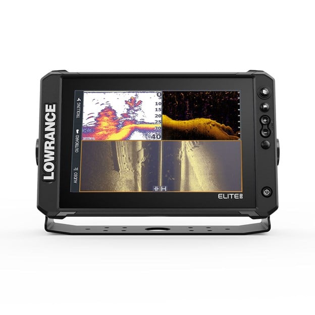 Lowrance Elite FS 12 fishfinder chartplotter with Active Imaging transducer