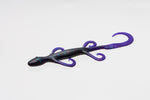 Zoom Lizard 6" soft plastic lizard in Junebug Red