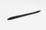 Zoom Finesse Worm 4.5" soft plastic worm in Junebug
