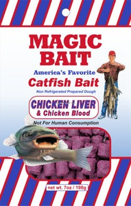 Magic Bait Liver & Chicken Dough Bait 7 oz