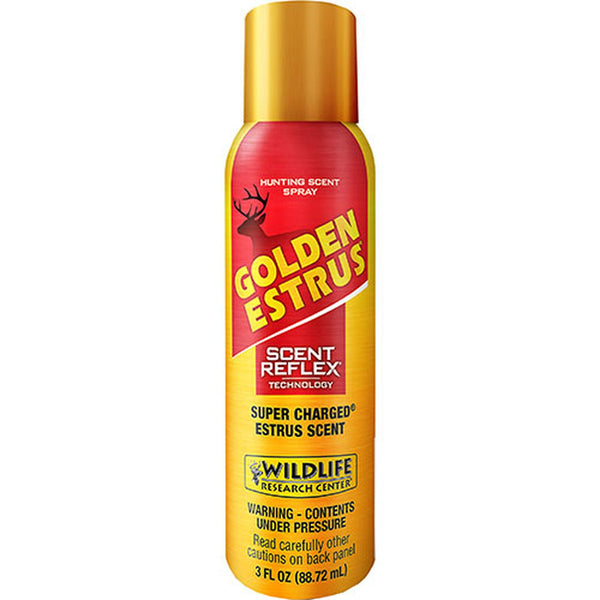 Wildlife Research Center Golden Estrus (W/ Scent Reflex Technology) Spray Can  3 OZ