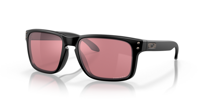 Oakley Holbrook Sunglasses, Matte Black with PRIZM Dark Golf