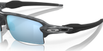 Oakley Flak 2.0 XL Sunglasses, Matte Black Camo with PRIZM Deep H2O Polarized