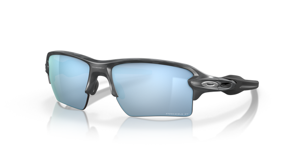 Oakley Flak 2.0 XL Sunglasses, Matte Black Camo with PRIZM Deep H2O Polarized