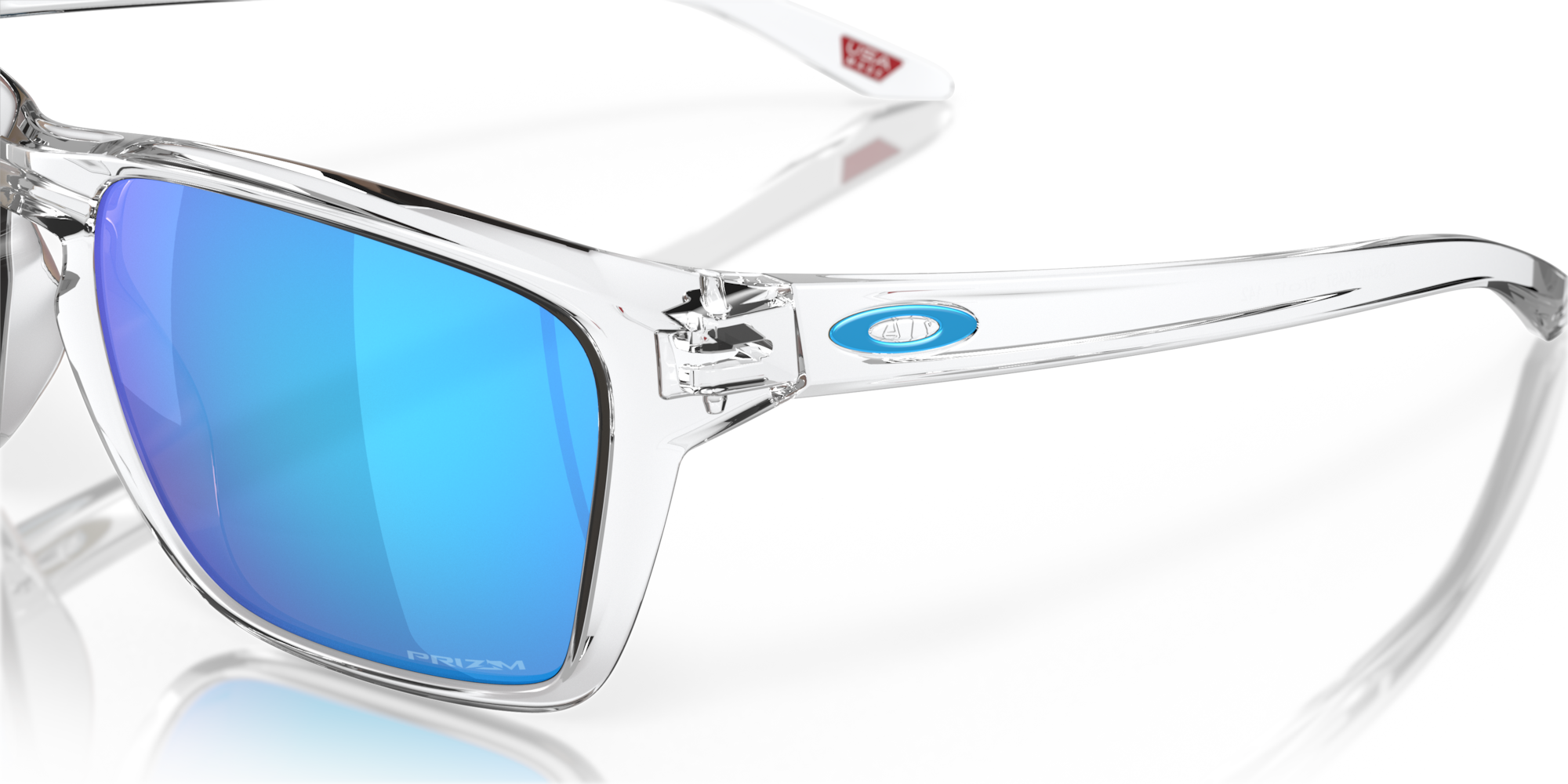 Oakley Sylas Polished Clear w/ PRIZM Sapphire