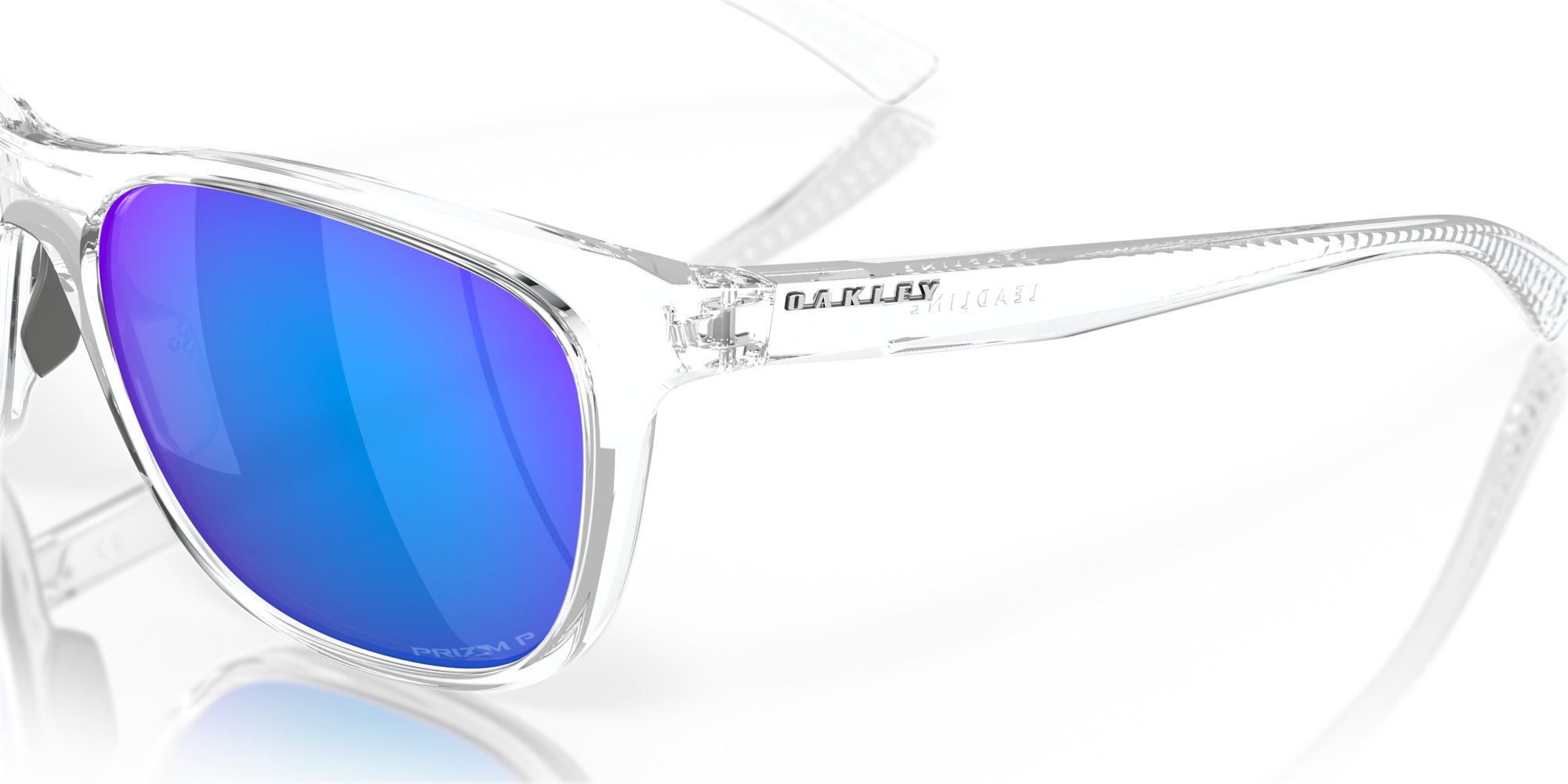 Oakley Leadline Clear w/Prizm Sapphire Polar