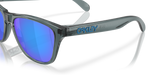 Oakley Frogskins Sunglasses, Crystal Black with PRIZM Sapphire Polarized