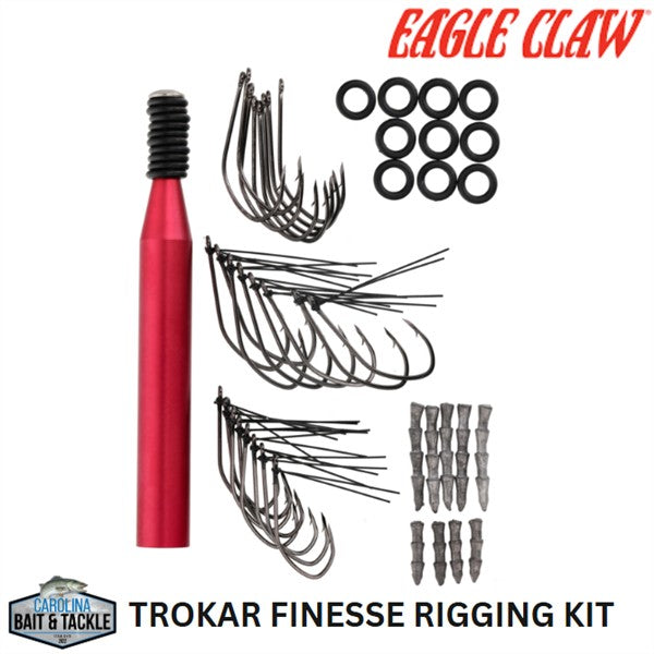 Eagle Claw TROKAR FINESSE RIGGING KIT 46PK