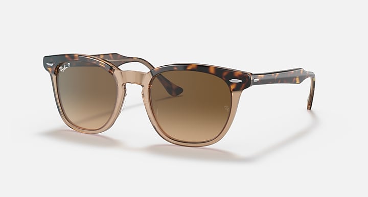 Ray-Ban HAWKEYE Havana On Transparent Brown