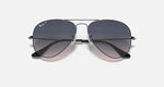 Ray-Ban Aviator Sunglasses, Gunmetal