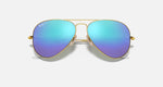 Ray-Ban Aviator Sunglasses, Gold