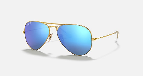 Ray-Ban Aviator Sunglasses, Gold