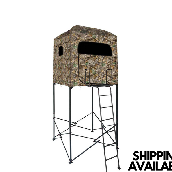 Primal Treestand PVTS-806 The Hideout 7' Deluxe Quad Pod W/ Blind