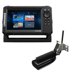 Lowrance Eagle 7 fish finder with SplitShot HD transducer