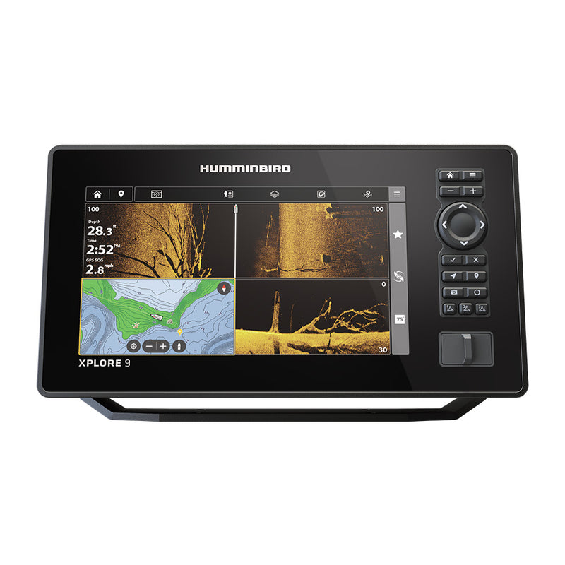 Humminbird XPLORE 9 CMSI+ — 9" MEGA SI+/DI+ Fish Finder | GPS