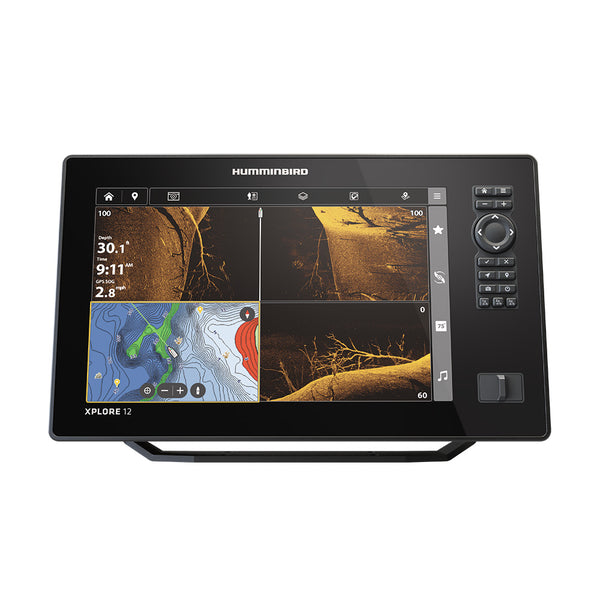 Humminbird XPLORE 12 CMSI+ — 12.1" MEGA SI+/DI+ Fish Finder