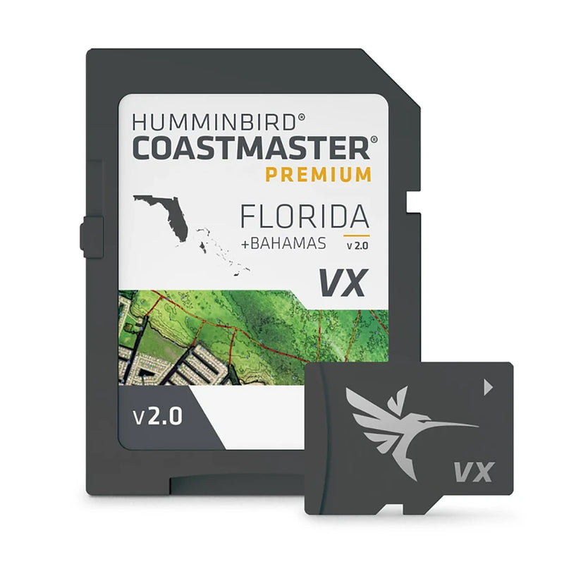 Humminbird CoastMaster Premium Florida V2 — Coastal Charts