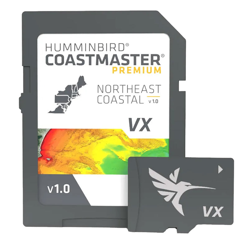 Humminbird CoastMaster Premium Northeast — Coastal Charts