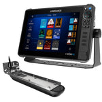 Lowrance HDS PRO 12 fish finder with Active Imaging 3-in-1 transducer