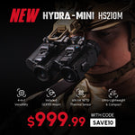 DNT HYDRA Mini helmet mount thermal monocular, scope and clip-on