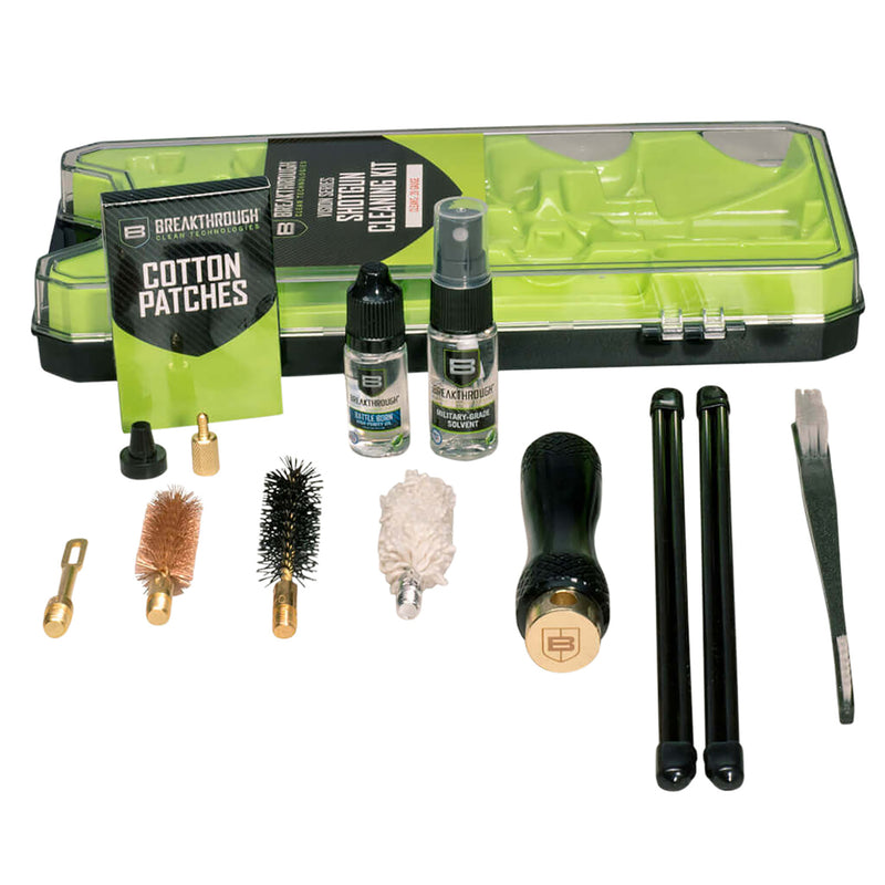 Breakthrough Clean Series Cleaning Kit 20 Gauge Shotgun/15 Pieces Multi-Color