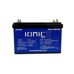 Ionic Lithium 12V 150Ah Dual Purpose Starter (1600 CA) + LiFePO4 Deep Cycle + Heater