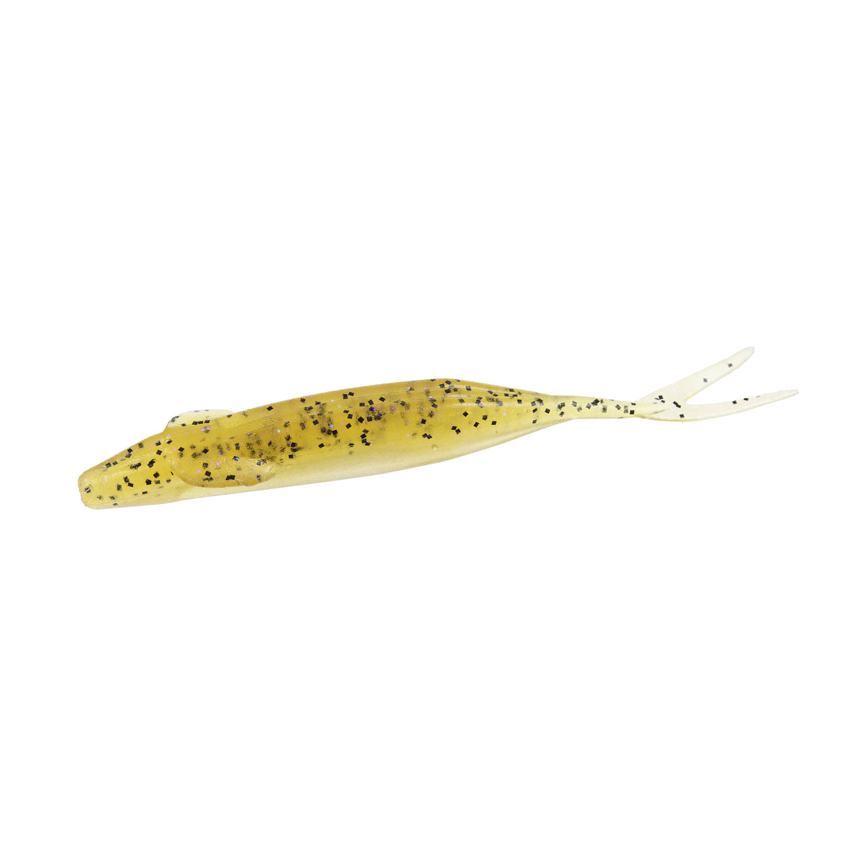 Zoom Winged Fluke 5" soft plastic soft jerkbait in Champagne Pepper Pearl