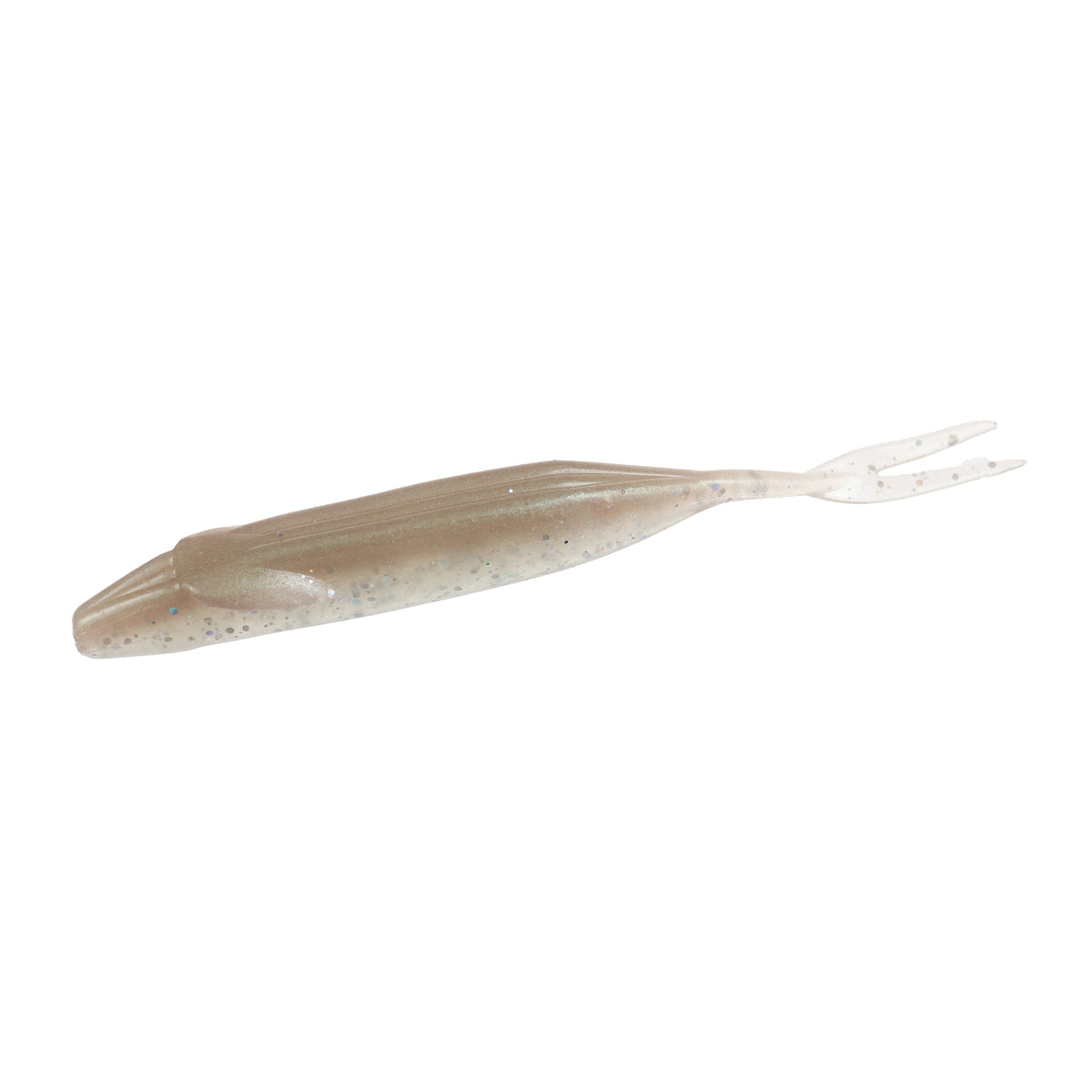 Zoom Winged Fluke 5" soft plastic soft jerkbait in Green Shad