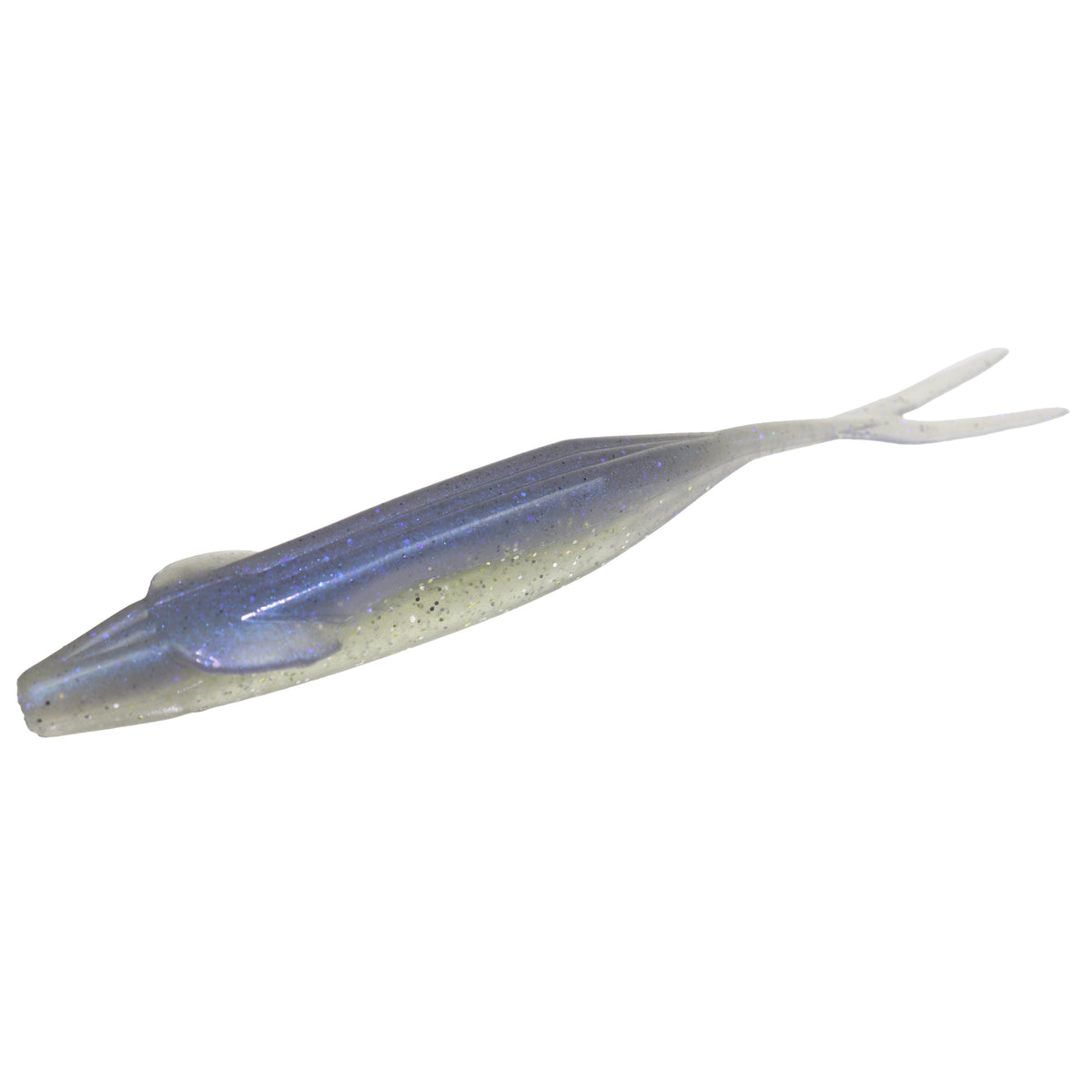Zoom Winged Fluke 5" soft plastic soft jerkbait in Reservoir Shad