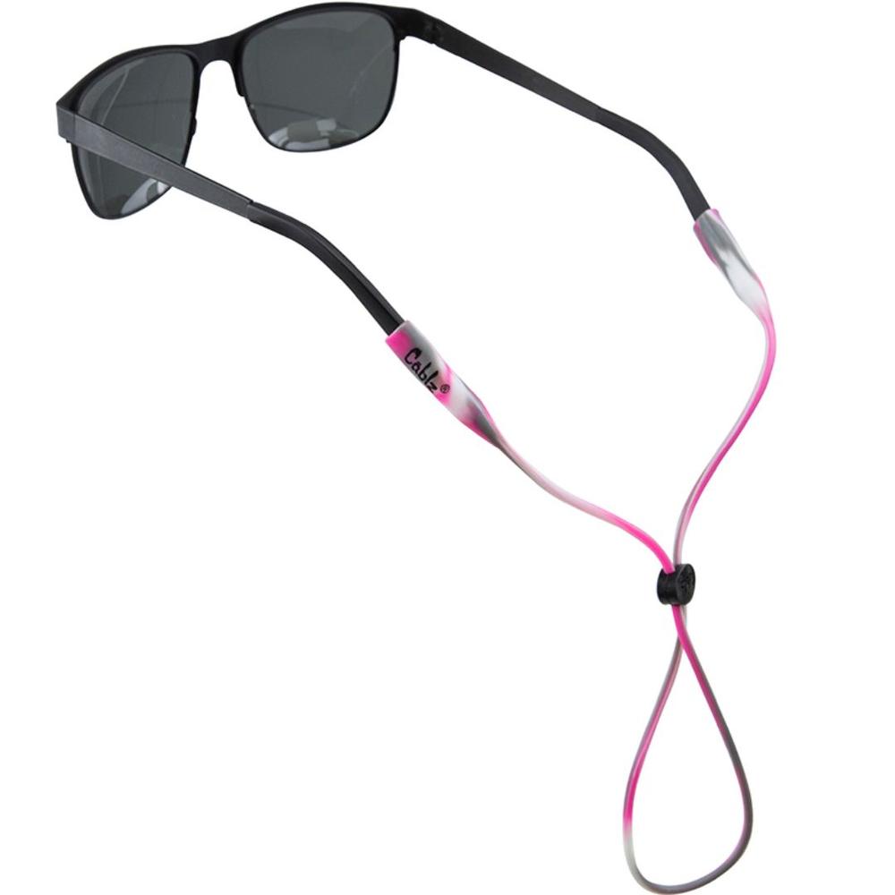 Cablz SiliconeCamoPink Silicone Eyewear Retainer 16" Camo Pink