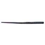 Zoom Shakey Head Worm 5" soft plastic worm in Junebug