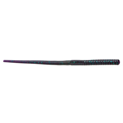 Zoom Shakey Head Worm 5" soft plastic worm in Junebug