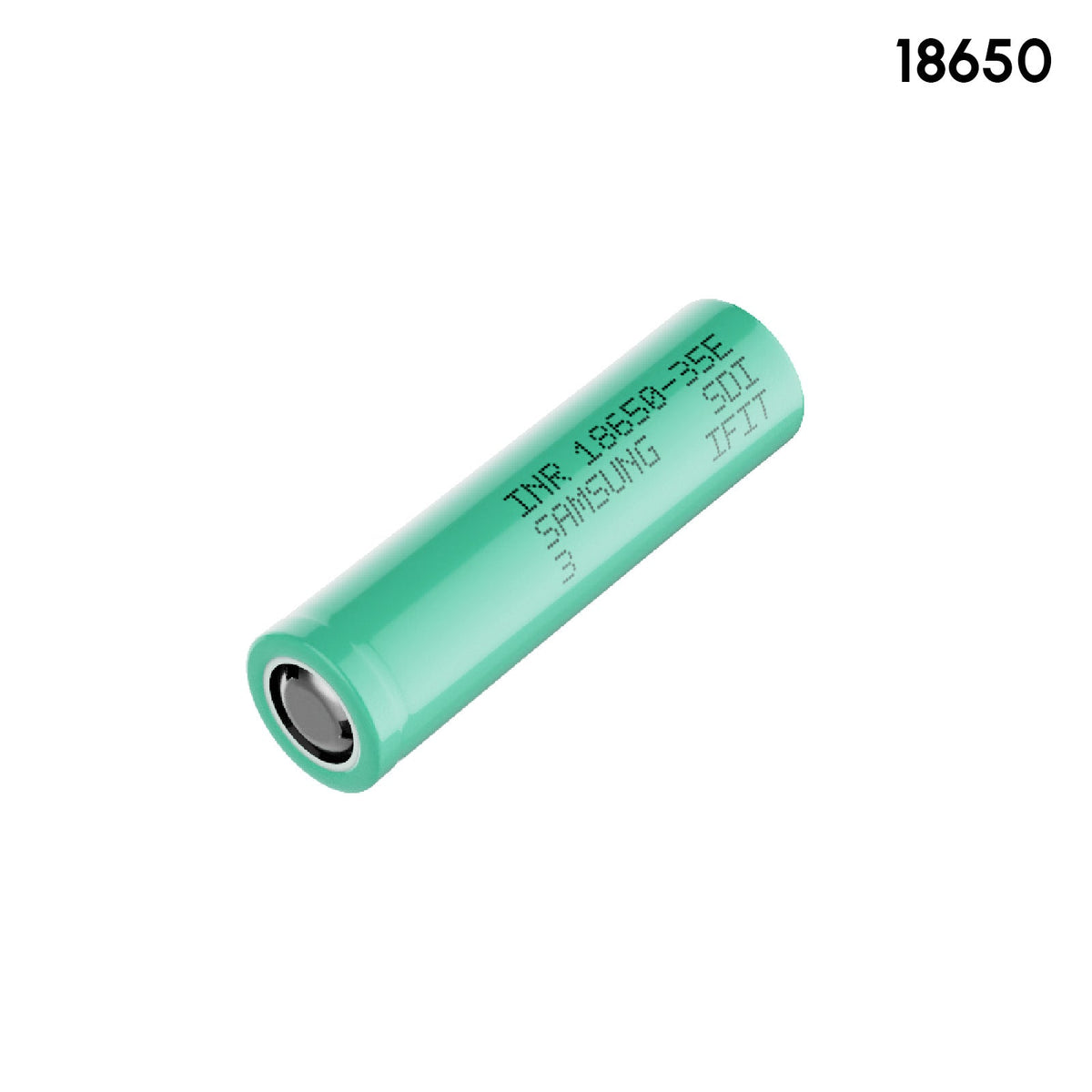 DNT 18650 flat top rechargeable battery, view 2