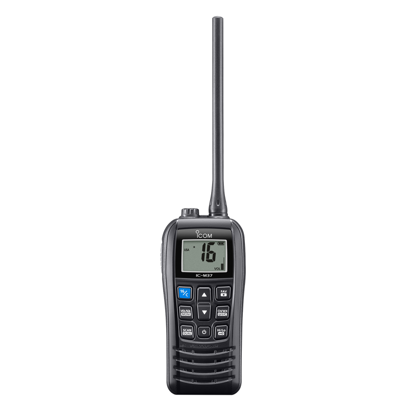 Icom IC-M37 6W Floating Handheld VHF Marine Transceiver