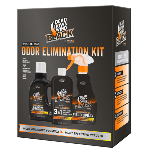 Dead Down Wind Black Premium 3 Piece Kit