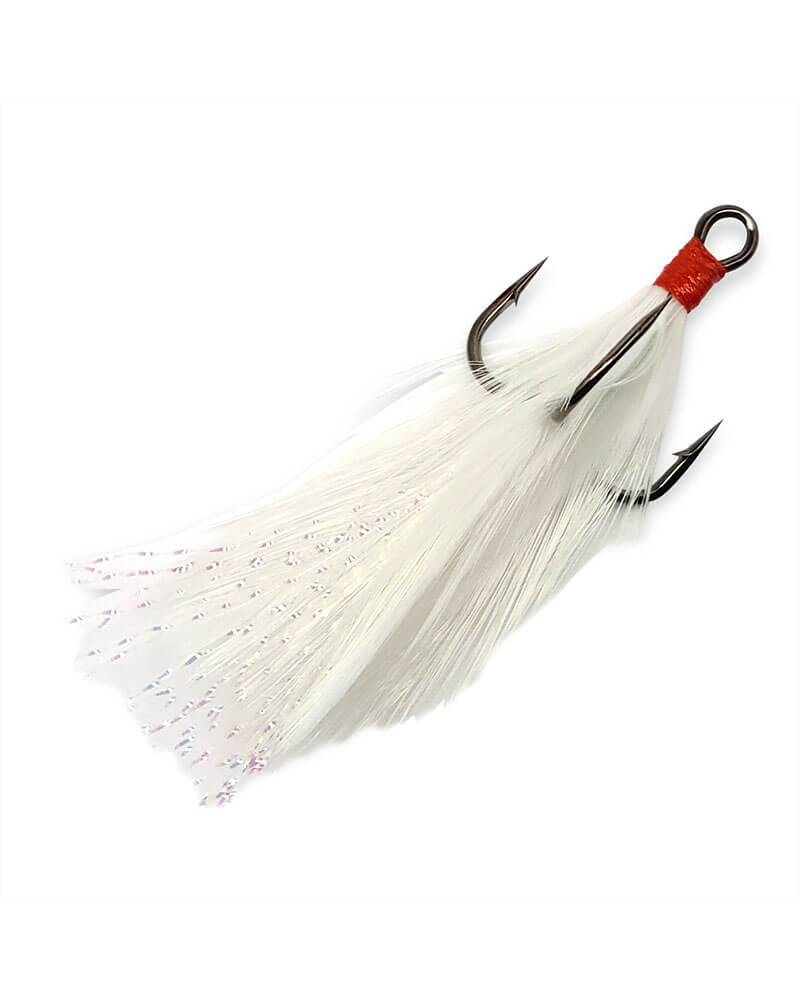 Gamakatsu Feather Treble White White