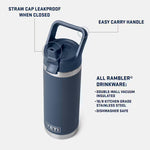 YETI Rambler Chug Straw Bottle