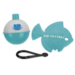 Kid Casters Tangle-Free Spincast Combo 34 inch, Blue Fish Camo