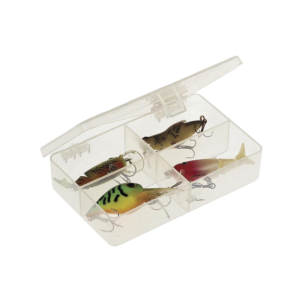 Plano 344840 Stowaway Box 4-Compartment 4-5/8X2-7/8X1"