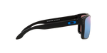 Oakley Holbrook Sunglasses, Polished Black with PRIZM Deep H2O Polarized