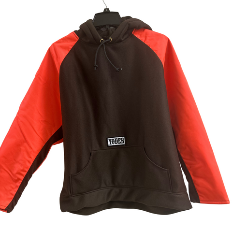 Yoder Briar Proof Hoodie Brown / Orange