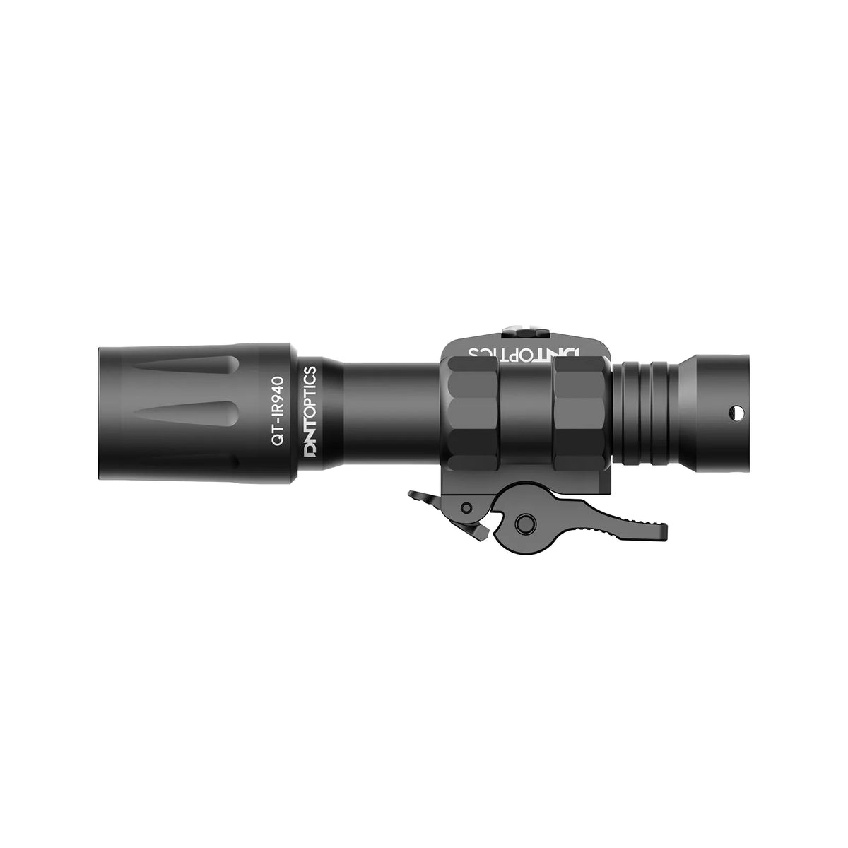 Quasar TAC 940nm IR flashlight with quick detach mount, view 2