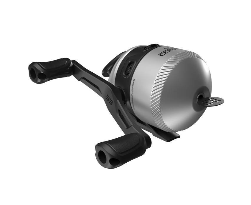 Zebco 33 Silver Spincast Reel