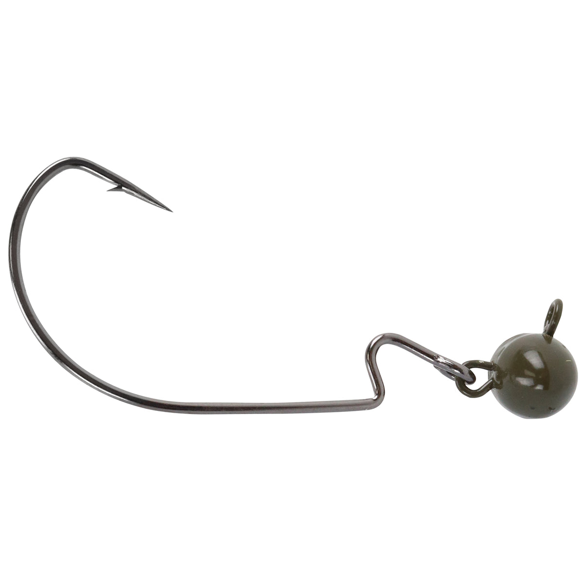 Queen Tackle Tungsten Swinghead Green Pumpkin